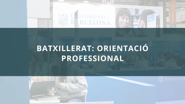 Batxillerat: Orientació Professional